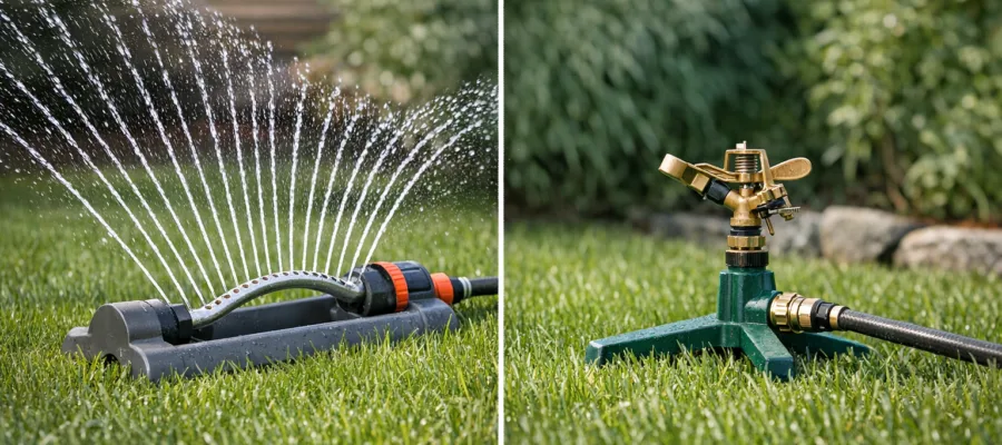 Automatische vs. manuelle Rasensprenger: Vor- und Nachteile fuer Ihren Garten