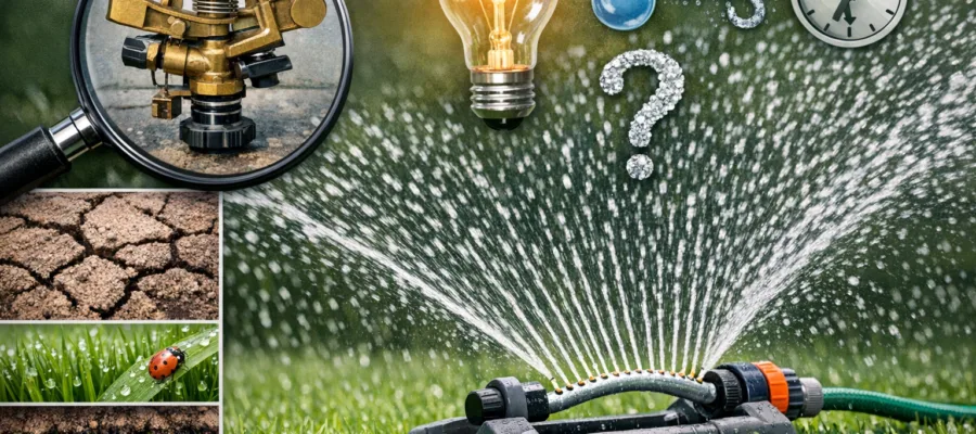 Rasensprenger im Detail: Fun Facts, Mythen und Wissenswertes rund um die Bewaesserung