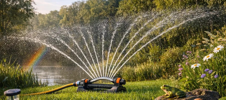 Einfluss von Rasensprengern auf die Umwelt – nachhaltig bewaessern