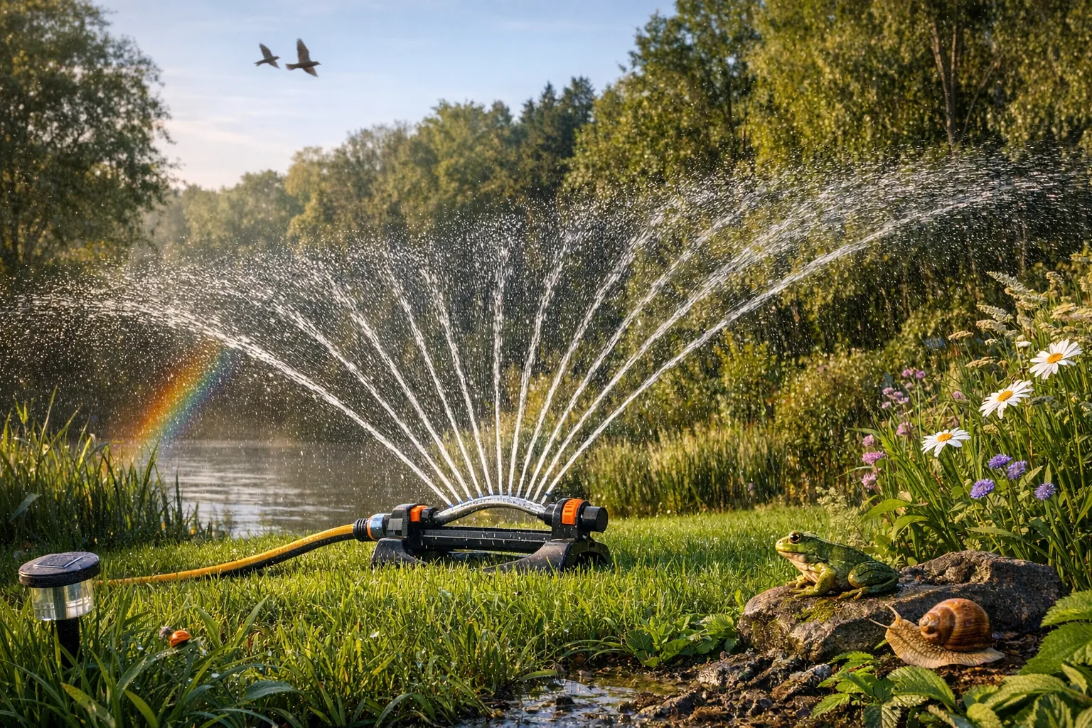 Einfluss von Rasensprengern auf die Umwelt – nachhaltig bewaessern