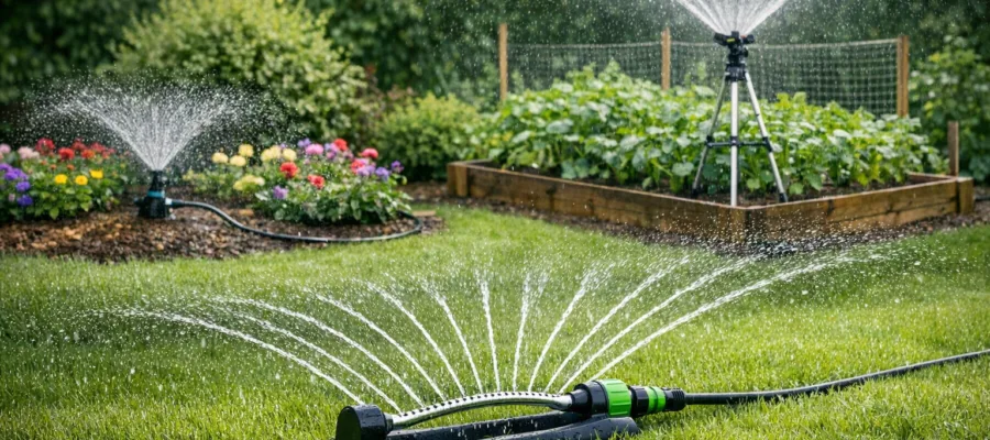 Rasensprenger optimal nutzen: Anwendungsstrategien fuer unterschiedliche Gartenbeduerfnisse