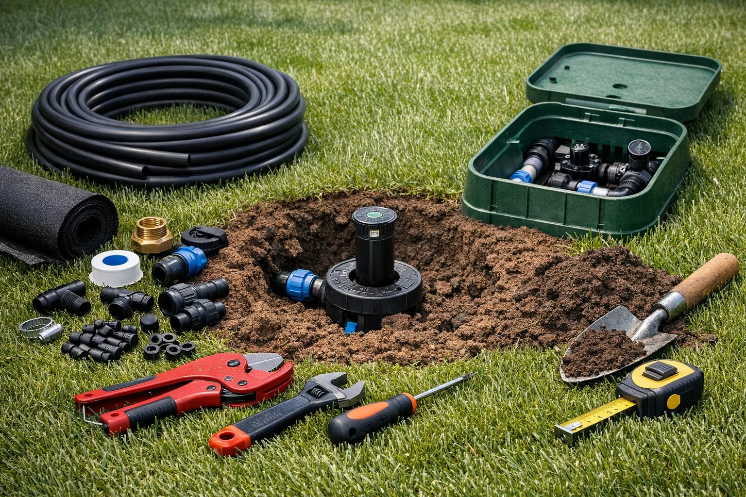 Ultimativer Guide: Rasensprenger richtig installieren und optimal nutzen