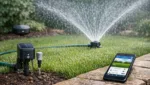 Wie funktionieren automatisierte Rasensprenger mit Sensoren und App-Steuerung?
